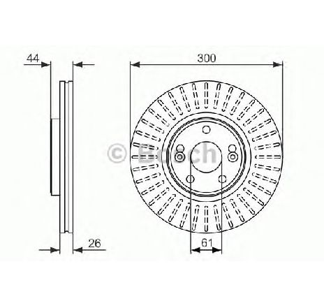Disc frana BOSCH 0 986 479 668 Disc frana BOSCH 0 986 479 668