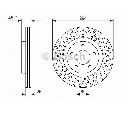 Disc frana BOSCH 0 986 479 751