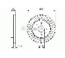 Disc frana BOSCH 0 986 479 769