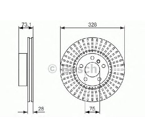 Disc frana BOSCH 0 986 479 771 Disc frana BOSCH 0 986 479 771