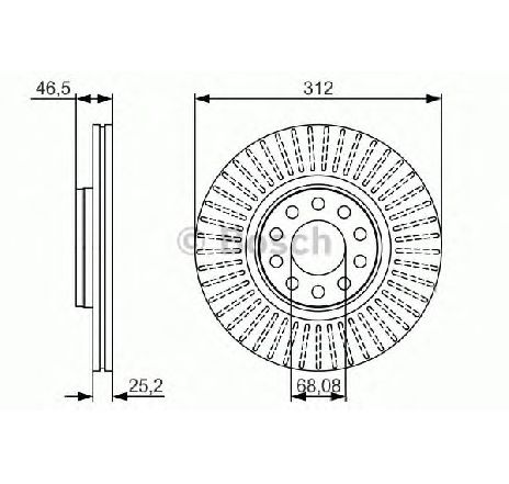 Disc frana BOSCH 0 986 479 A30</br>Piesa auto pentru Frana disc Disc frana BOSCH 0 986 479 A30</br>Piesa auto pentru Frana disc