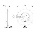 Disc frana BOSCH 0 986 479 B98