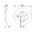 Disc frana BOSCH 0 986 479 C07