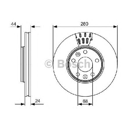 Disc frana BOSCH 0 986 479 C62 Disc frana BOSCH 0 986 479 C62