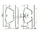 Set placute frana,frana disc BOSCH 0 986 494 007