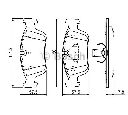 Set placute frana,frana disc BOSCH 0 986 494 015