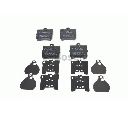Set placute frana,frana disc BOSCH 0 986 494 016