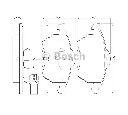 Set placute frana,frana disc BOSCH 0 986 494 035