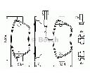 Set placute frana,frana disc BOSCH 0 986 494 113