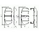 Set placute frana,frana disc BOSCH 0 986 494 140