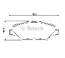 Set placute frana,frana disc BOSCH 0 986 494 174