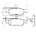 Set placute frana,frana disc BOSCH 0 986 494 197