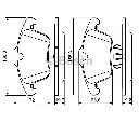 Set placute frana,frana disc BOSCH 0 986 494 209