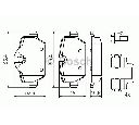 Set placute frana,frana disc BOSCH 0 986 494 269
