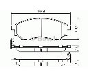 Set placute frana,frana disc BOSCH 0 986 494 295
