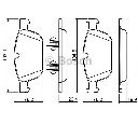 Set placute frana,frana disc BOSCH 0 986 494 305
