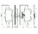 Set placute frana,frana disc BOSCH 0 986 494 528