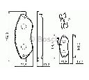 Set placute frana,frana disc BOSCH 0 986 494 581 Set placute frana,frana disc BOSCH 0 986 494 581
