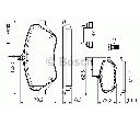 Set placute frana,frana disc BOSCH 0 986 494 585