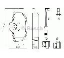 Set placute frana,frana disc BOSCH 0 986 494 603