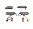 Set placute frana,frana disc BOSCH 0 986 494 611</br>Piesa auto pentru HONDA CIVIC VIII Hatchback (FN, FK)  1.8