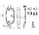Set placute frana,frana disc BOSCH 0 986 494 614