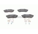 Set placute frana,frana disc BOSCH 0 986 494 616
