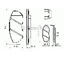 Set placute frana,frana disc BOSCH 0 986 494 631</br>Piesa auto pentru KIA SORENTO II (XM)  2.4 CVVT