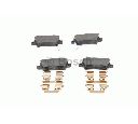 Set placute frana,frana disc BOSCH 0 986 494 642</br>Piesa auto pentru HONDA CIVIC VIII Hatchback (FN, FK)  1.8