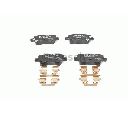 Set placute frana,frana disc BOSCH 0 986 494 642</br>Piesa auto pentru HONDA CIVIC VIII Hatchback (FN, FK)  1.8