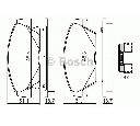 Set placute frana,frana disc BOSCH 0 986 494 657