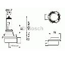 Bec, proiector ceata BOSCH 1 987 302 081