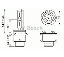 Bec, far principal BOSCH 1 987 302 903</br>Piesa auto pentru Faruri / piese componente
