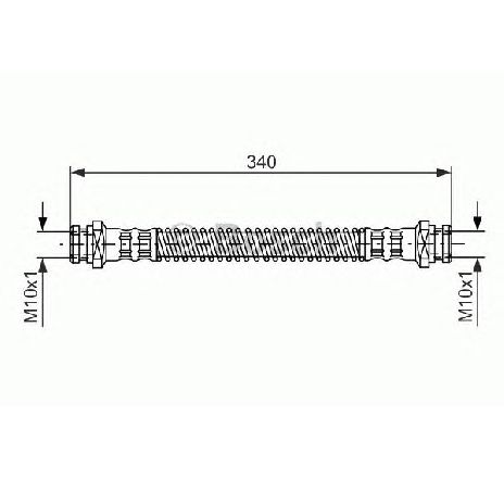 Furtun frana BOSCH 1 987 476 343 Furtun frana BOSCH 1 987 476 343