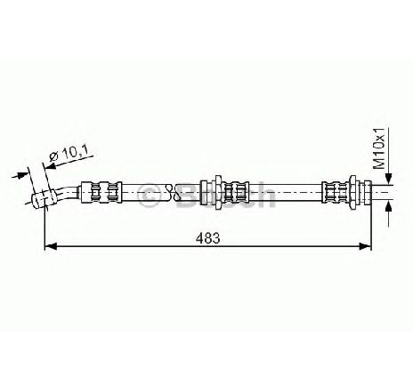 Furtun frana BOSCH 1 987 476 654 Furtun frana BOSCH 1 987 476 654