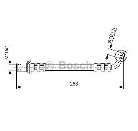 Furtun frana BOSCH 1 987 481 131 Furtun frana BOSCH 1 987 481 131