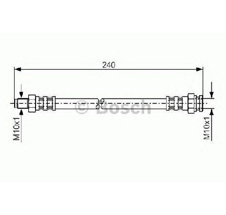 Furtun frana BOSCH 1 987 481 220 Furtun frana BOSCH 1 987 481 220