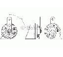 Claxon; Claxon BOSCH 9 320 335 012