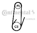 Set curea transmisie cu caneluri CONTITECH 4PK1022 ELAST T1</br>Piesa auto pentru Curea transmisie cu caneluri/ Set