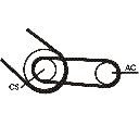 Set curea transmisie cu caneluri CONTITECH 4PK916 ELAST T1</br>Piesa auto pentru Curea transmisie cu caneluri/ Set