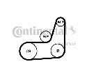 Set curea transmisie cu caneluri CONTITECH 6PK1033 ELAST T1
