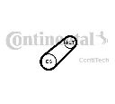 Set curea transmisie cu caneluri CONTITECH 6PK701 ELAST T1</br>Piesa auto pentru Piese de service/ Inspectie / Intretinere