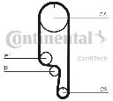 Curea de distributie CONTITECH CT1008