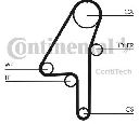 Curea de distributie CONTITECH CT1010