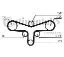Set pompa apa + curea dintata CONTITECH CT1015WP1