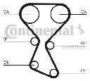 Curea de distributie CONTITECH CT1027