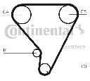 Curea de distributie CONTITECH CT1033</br>Piesa auto pentru Curea distributie/ Set