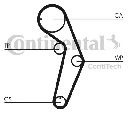 Curea de distributie CONTITECH CT1048