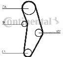 Set curea de distributie CONTITECH CT1049K1