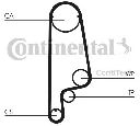 Curea de distributie CONTITECH CT1070